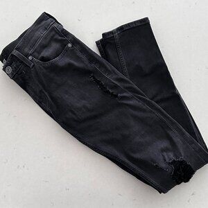 PAIGE DENIM SKINNY JEANS IN BLACK